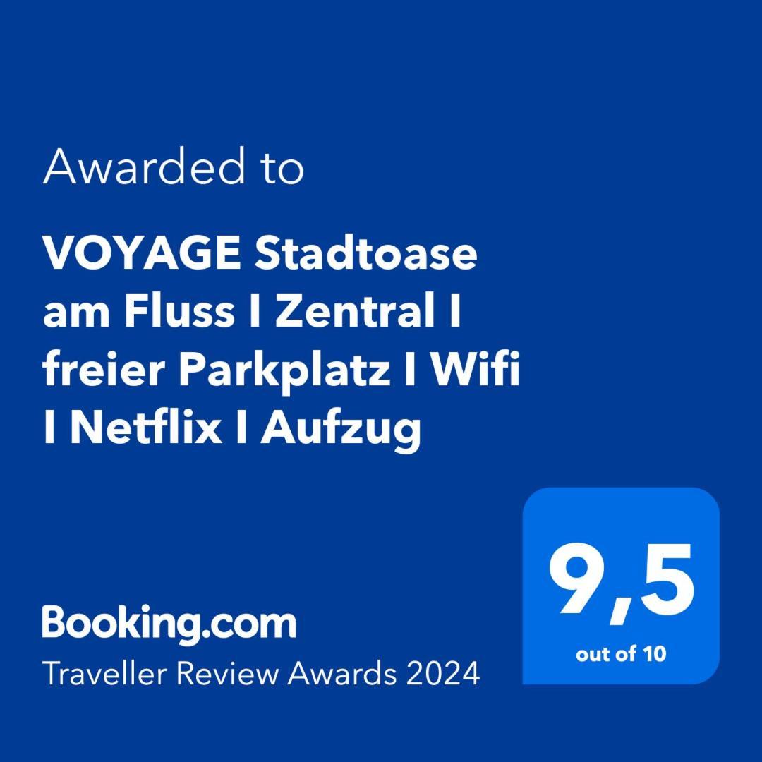 Voyage Stadtoase Am Fluss I Zentral I Freier Parkplatz I Wifi I Netflix I Aufzug Kempten Ngoại thất bức ảnh